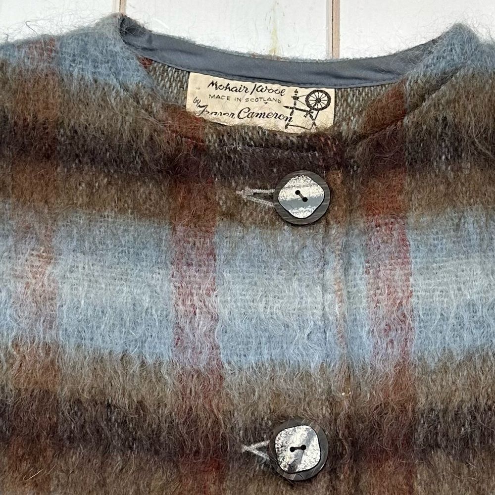 Rare Vintage Mohair Wool Blend Capelet​​​ - Picture 5 of 10